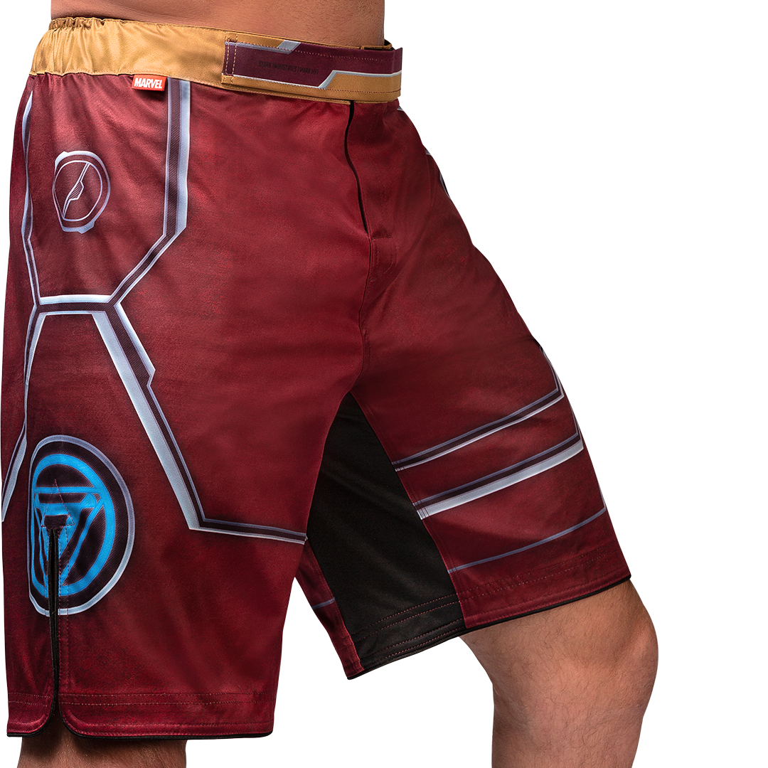 Hayabusa Iron Man Fight Shorts | MARVEL® Hero Elite Series